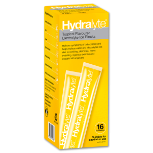 hydralyte electrolyte ice blocks
