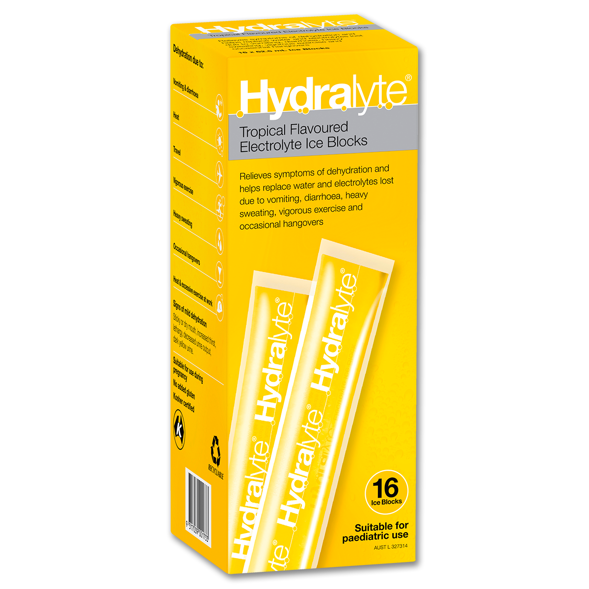 Electrolyte Ice Blocks Be Prepared Feel Better Sooner Hydralyte
